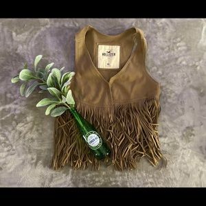 Hollister Tassel Vest